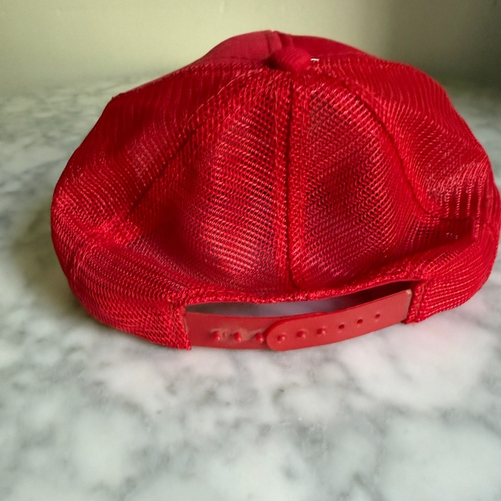 Vintage 80s Cincinnati Reds MLB Snapback Hat Twins Mesh Baseball Cap 90s Sports - Picture 3 of 6
